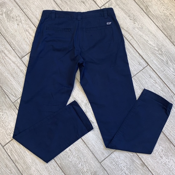 Vineyard Vines Stitch Waist Twill Pants - Picture 2 of 7